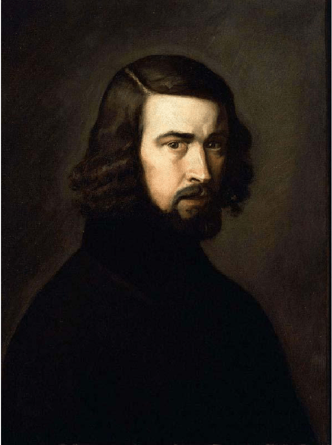 让·弗朗索瓦·米勒 Jean-Francois Millet肖像