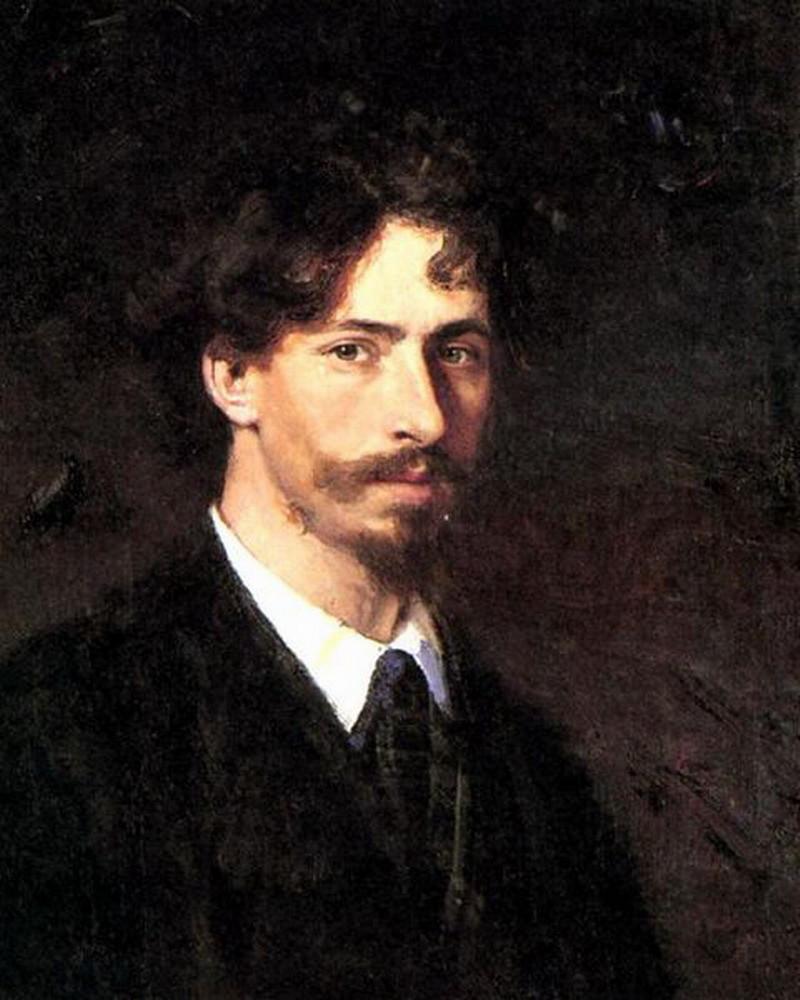 列宾自画像 Ilya Yafimovich Repin ИльЯЕфИМОВИЧРеПИН