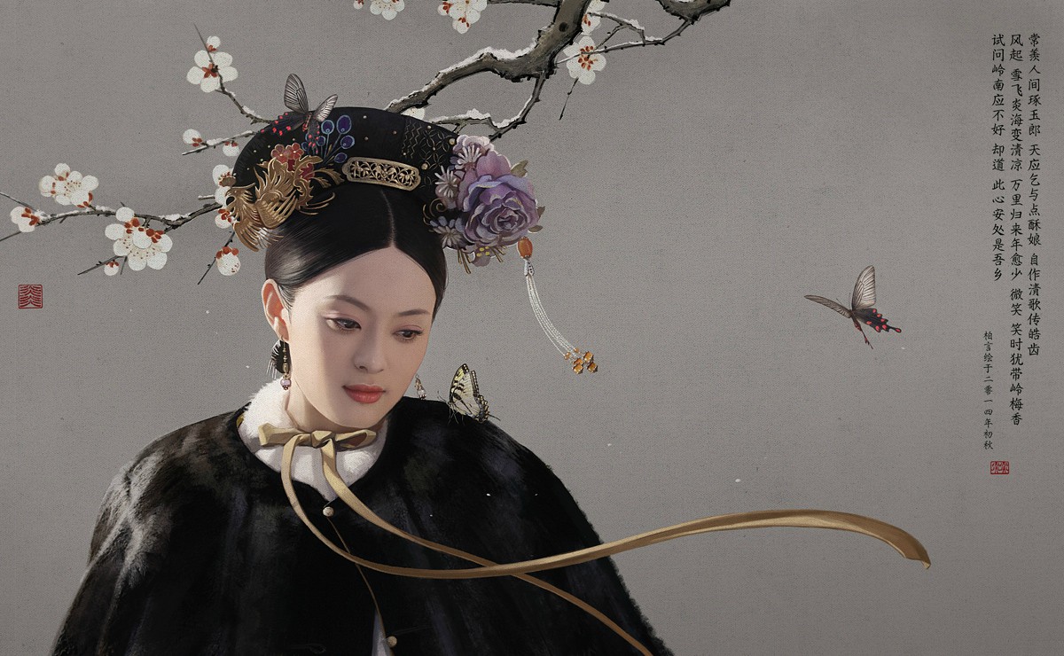 陈柏言绘画作品