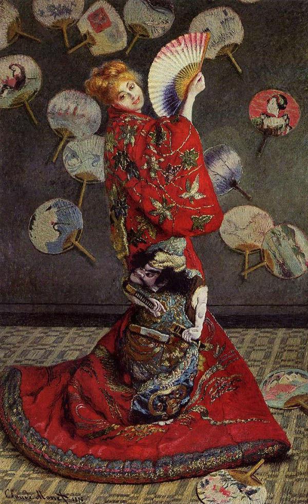 《穿和服的女子》