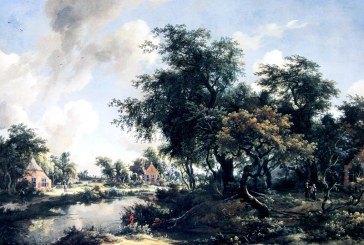 荷兰著名风景画家_霍贝玛_Meindert Hobbema