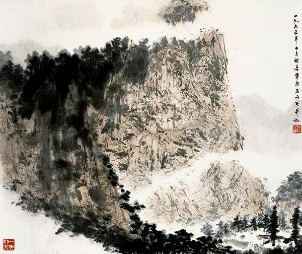 傅抱石作品