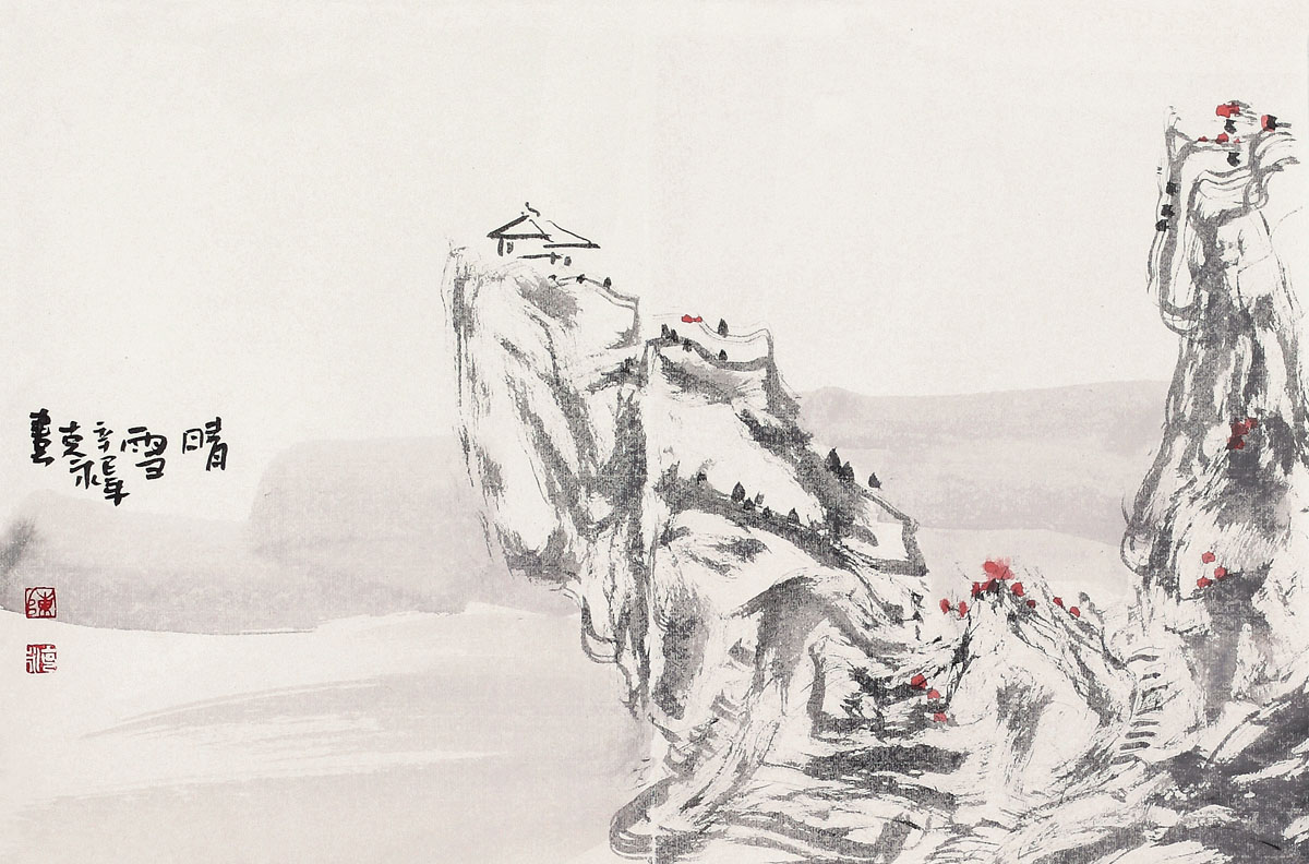 《晴雪》