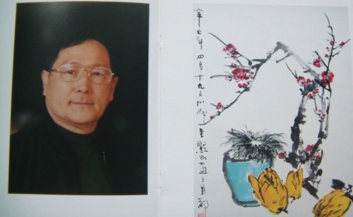 当代中国著名小写意花鸟画家_金默如_JinMoRu