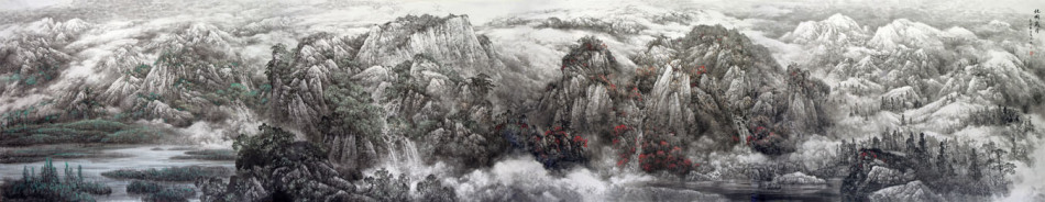 “新北派山水——师恩钊作品