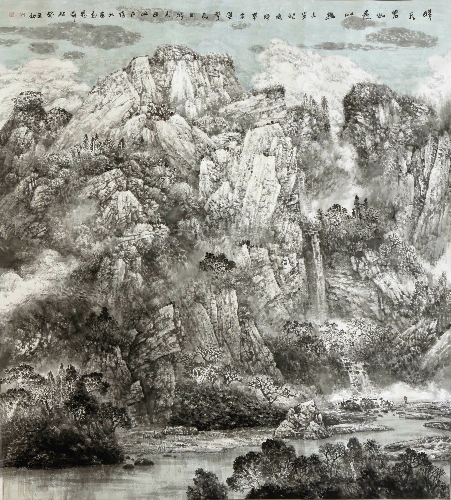 《晴天碧水燕山幽》