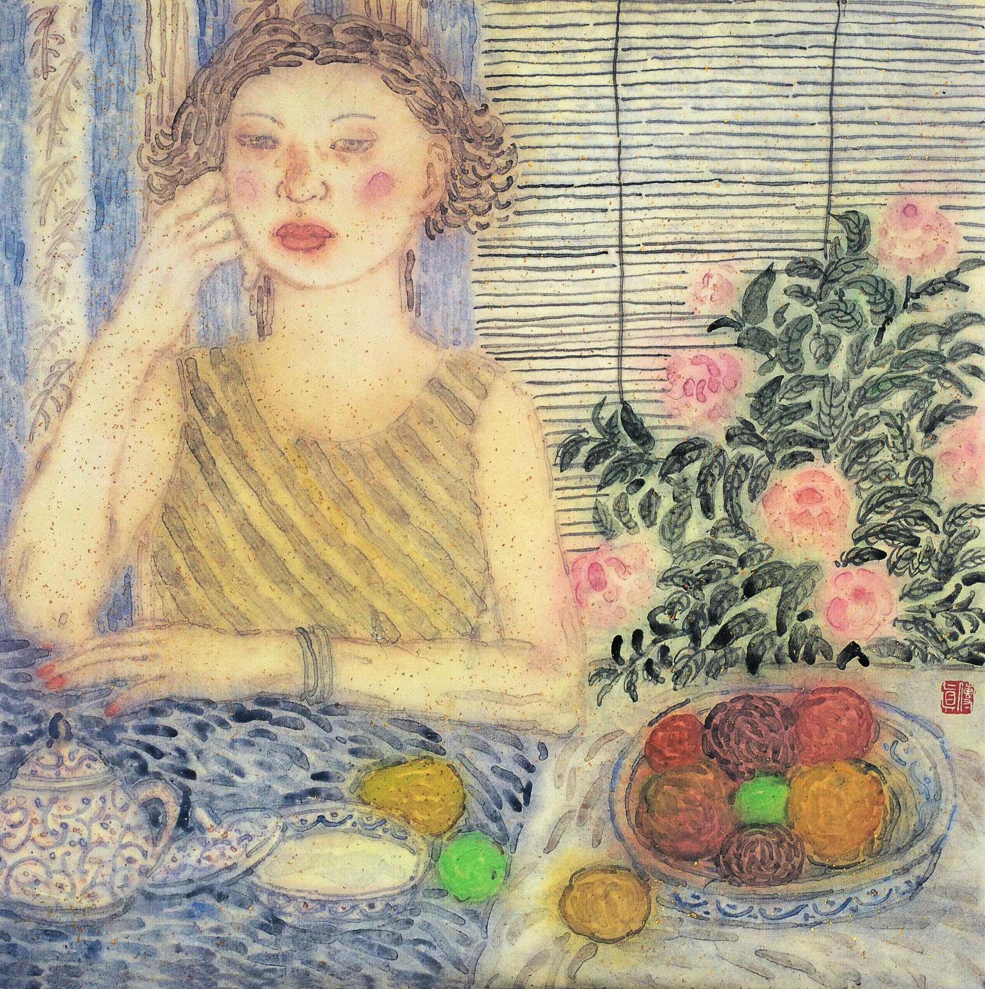 李传真绘画作品