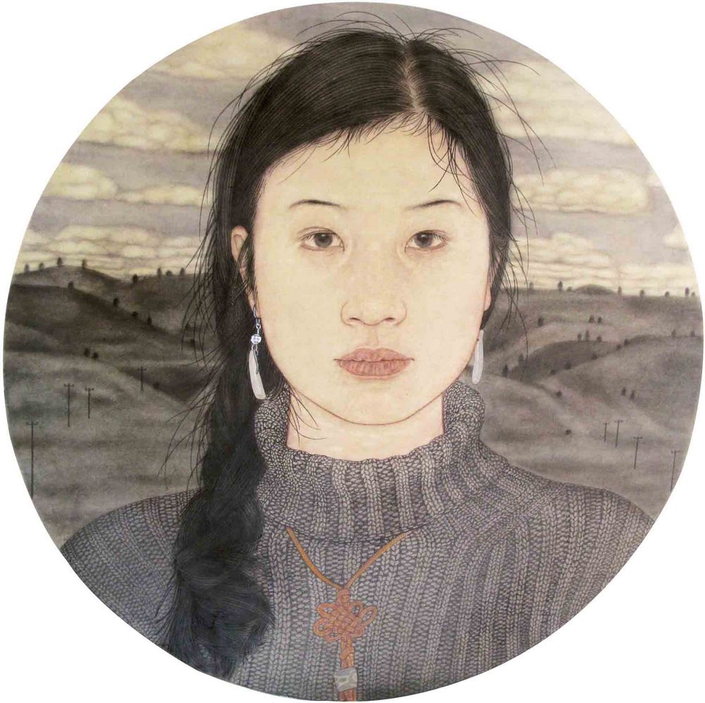李传真绘画作品