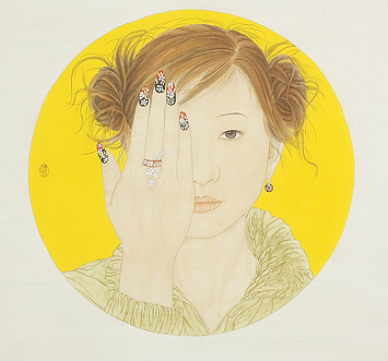 李传真绘画作品