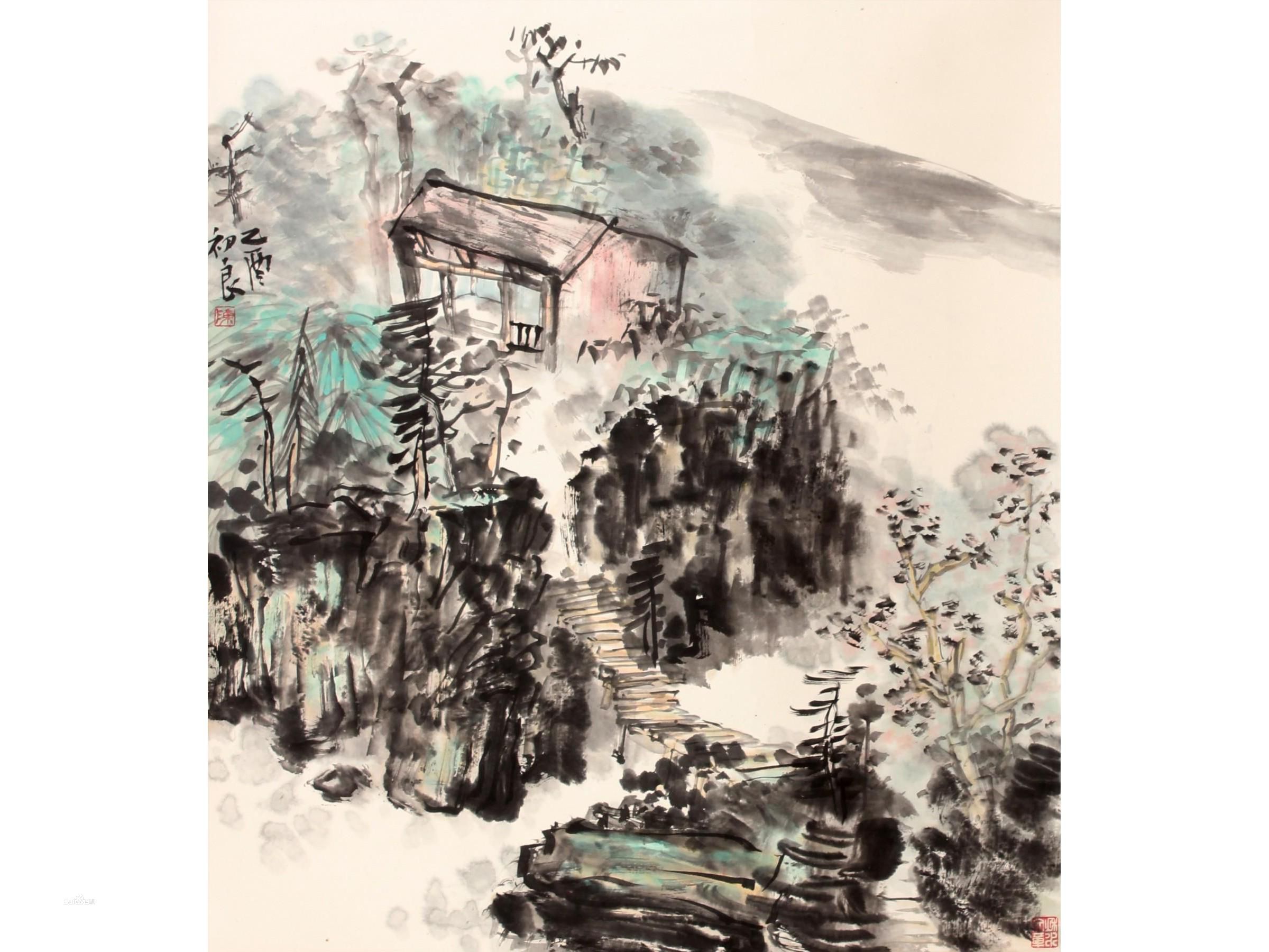 陈初良绘画作品