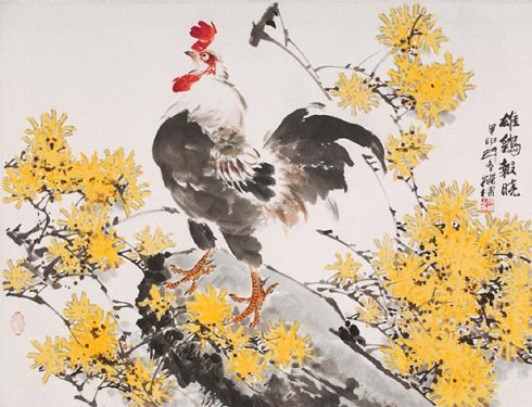 中国当代实力派花鸟画画家_陈葆棣_chen baodi