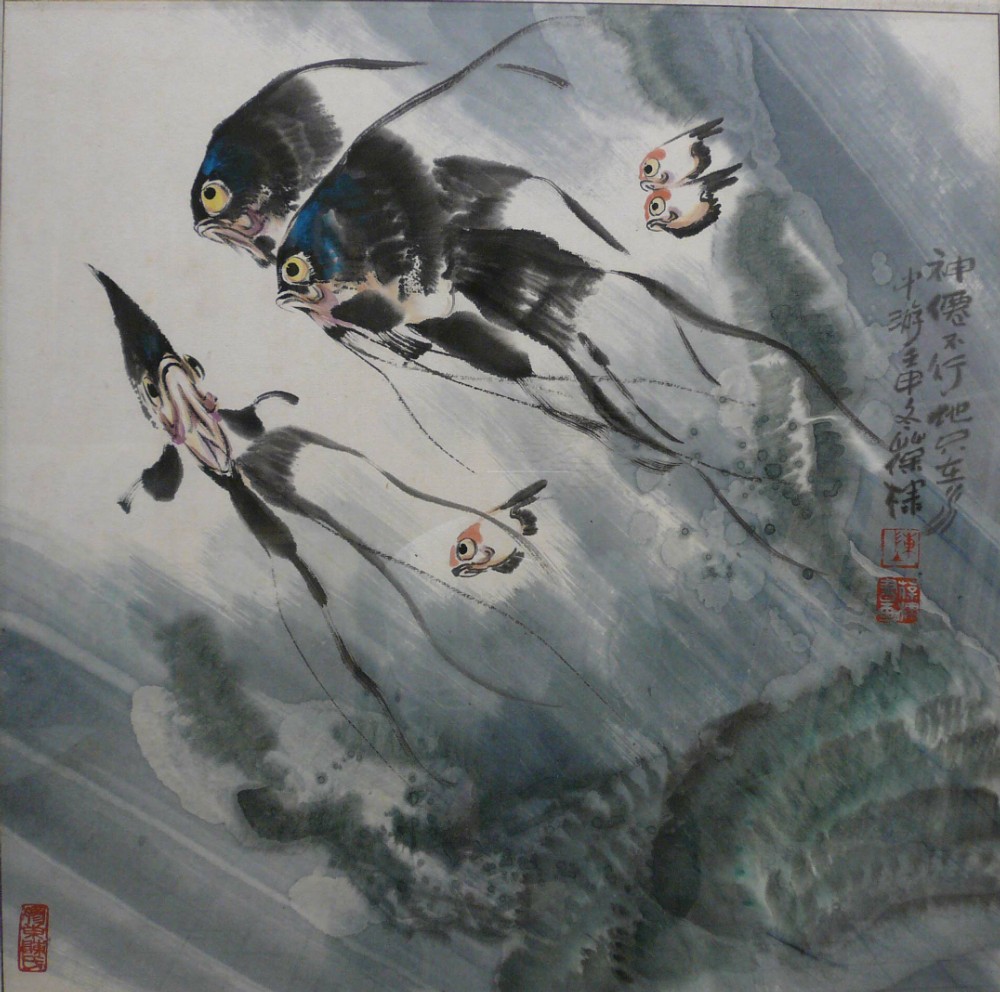 陈葆棣绘画作品