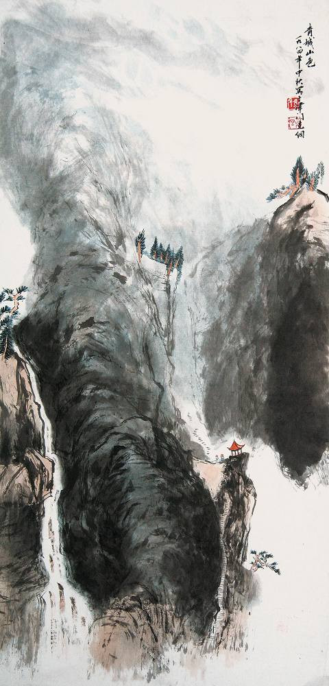 《青城山色》