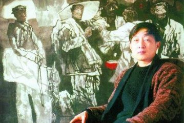 中国现代国画人物画名家_李伯安_LiBoAn