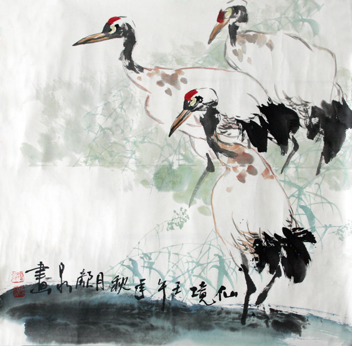 颜泉绘画作品