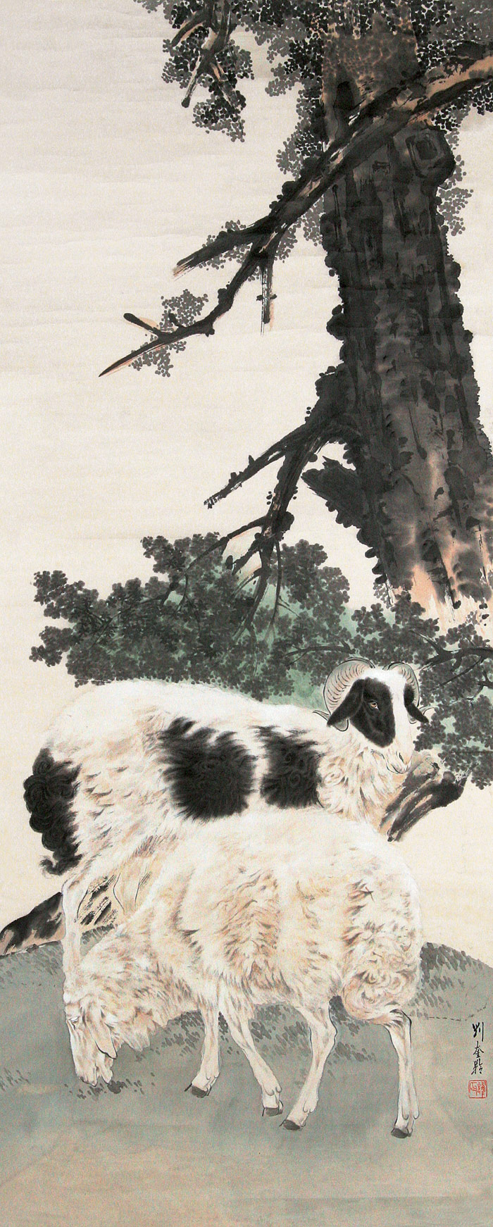 刘奎龄绘画作品