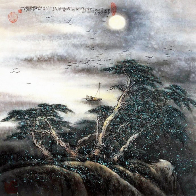 宋雨桂绘画作品