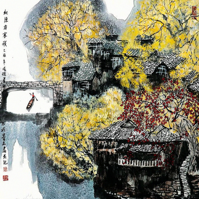 宋雨桂绘画作品