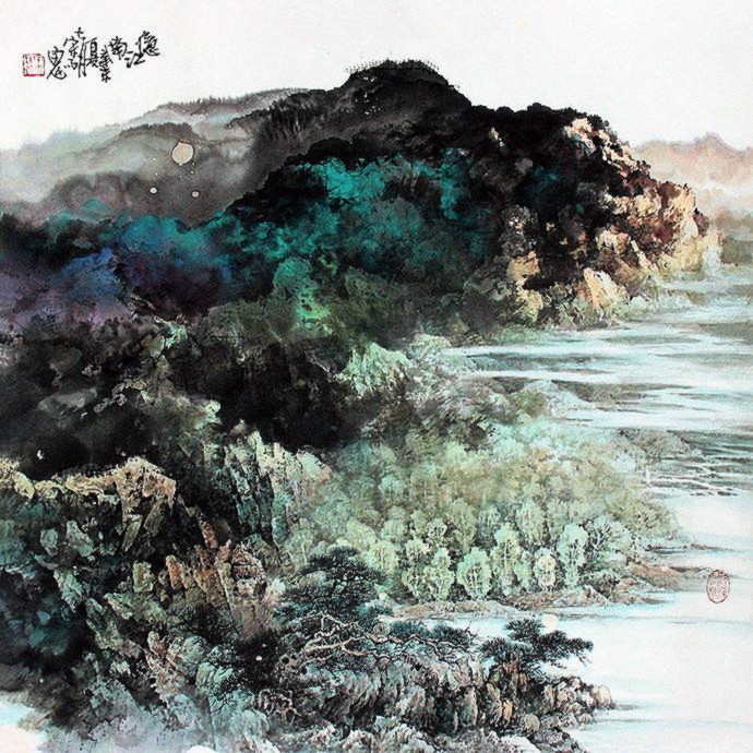 宋雨桂绘画作品