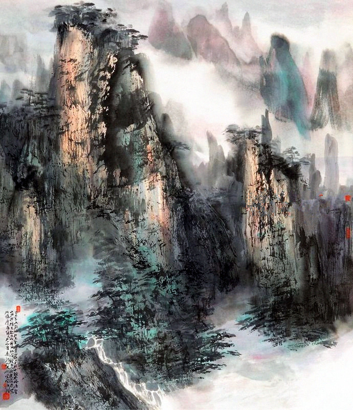 宋雨桂绘画作品