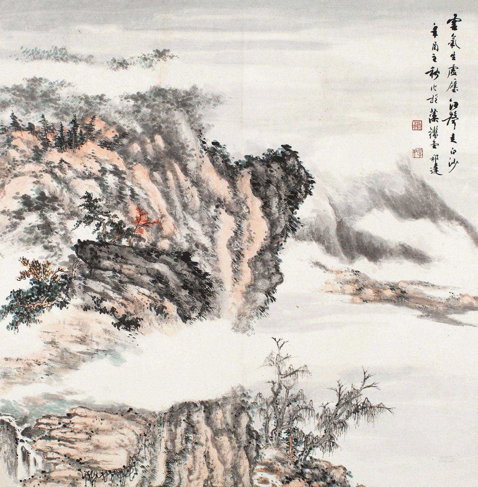 《云气江声》