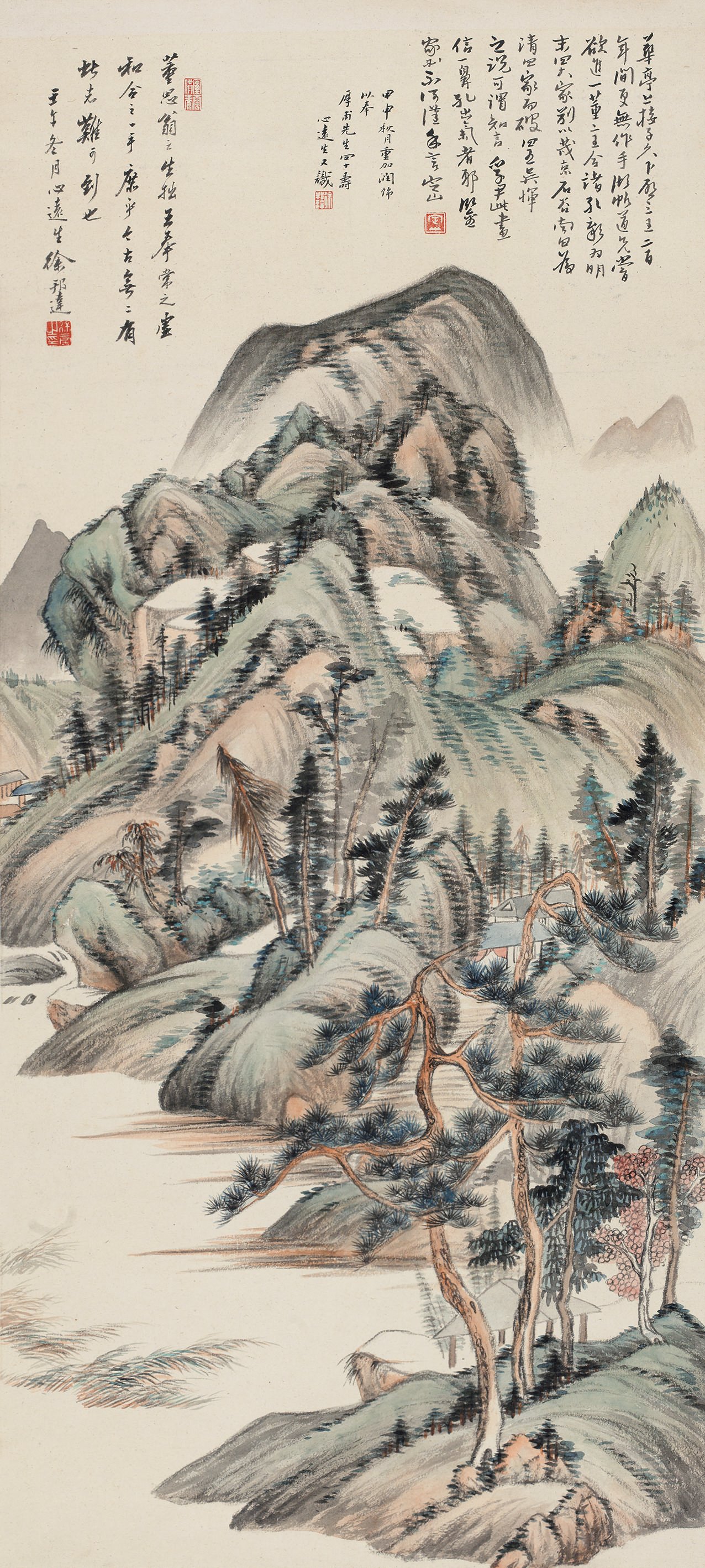 《松山茅亭》