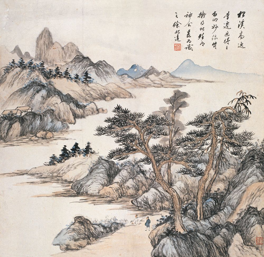 《 松溪高逸 》