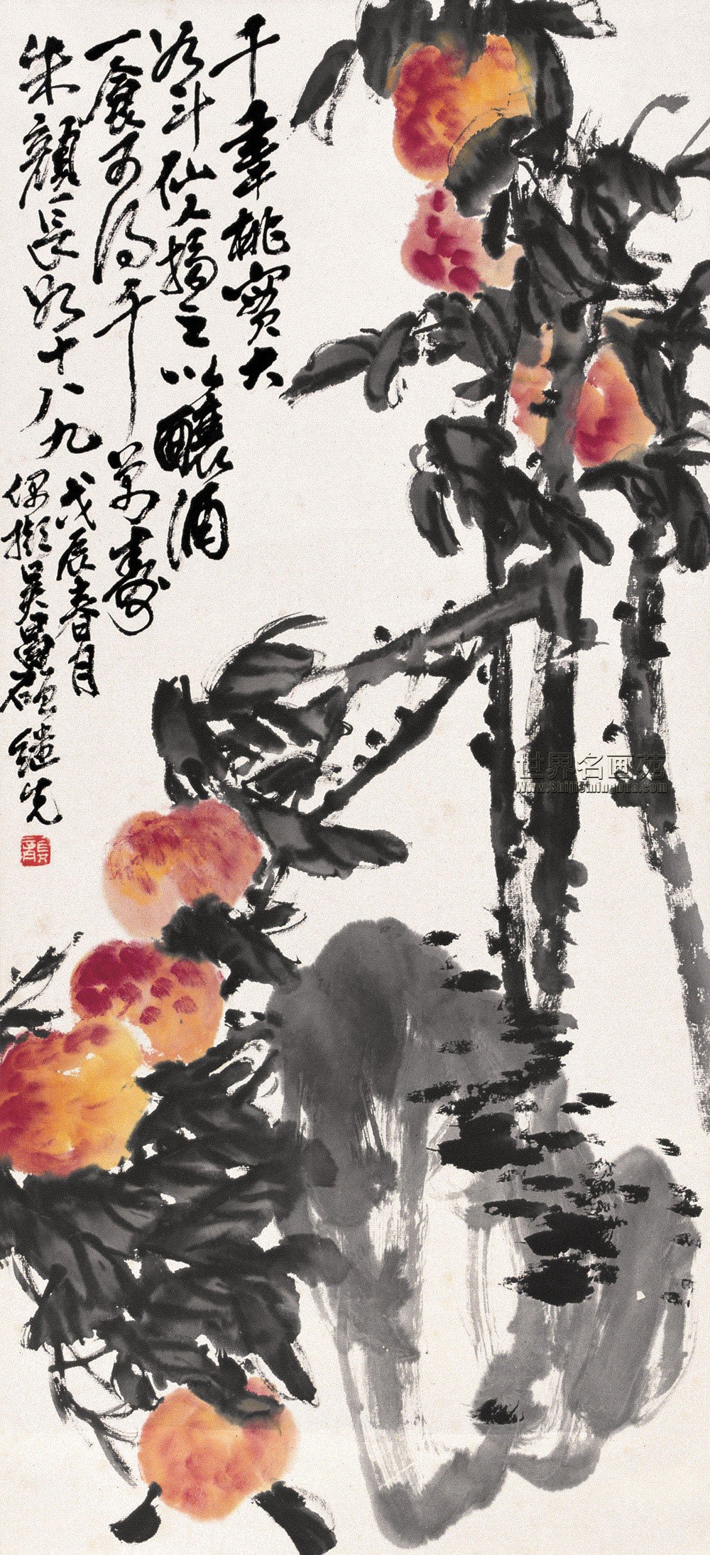 《千年桃实图 》