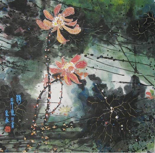 爱新觉罗恒茹绘画作品
