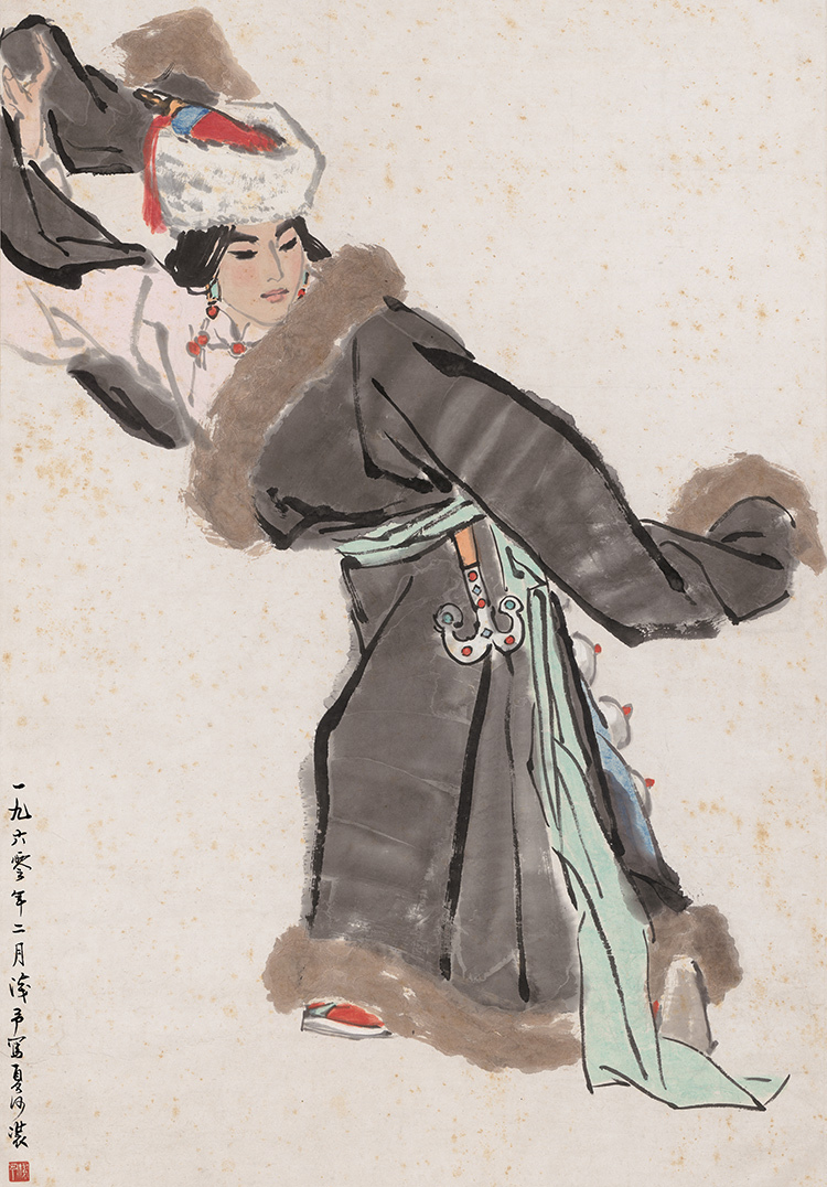 叶浅予绘画作品
