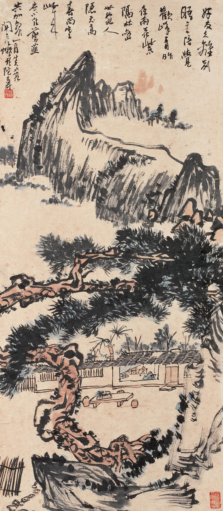 潘天寿绘画作品