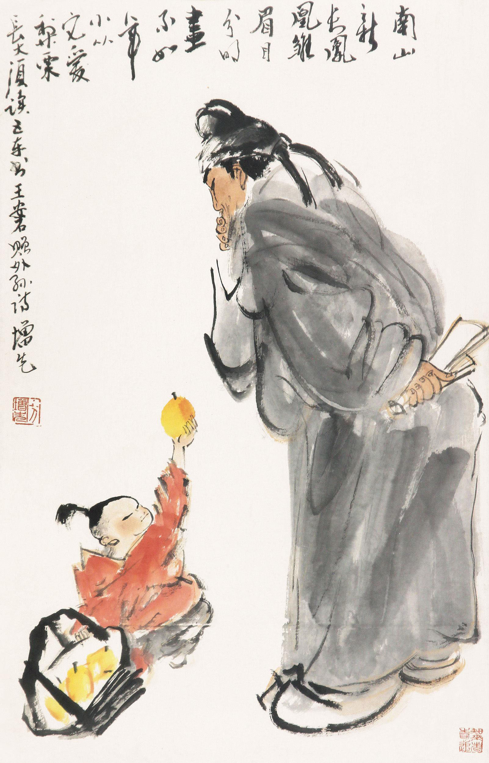 方增先绘画作品