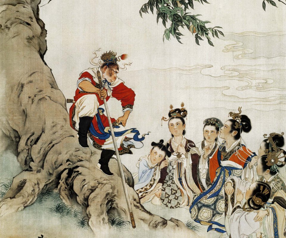 刘继卣绘画作品