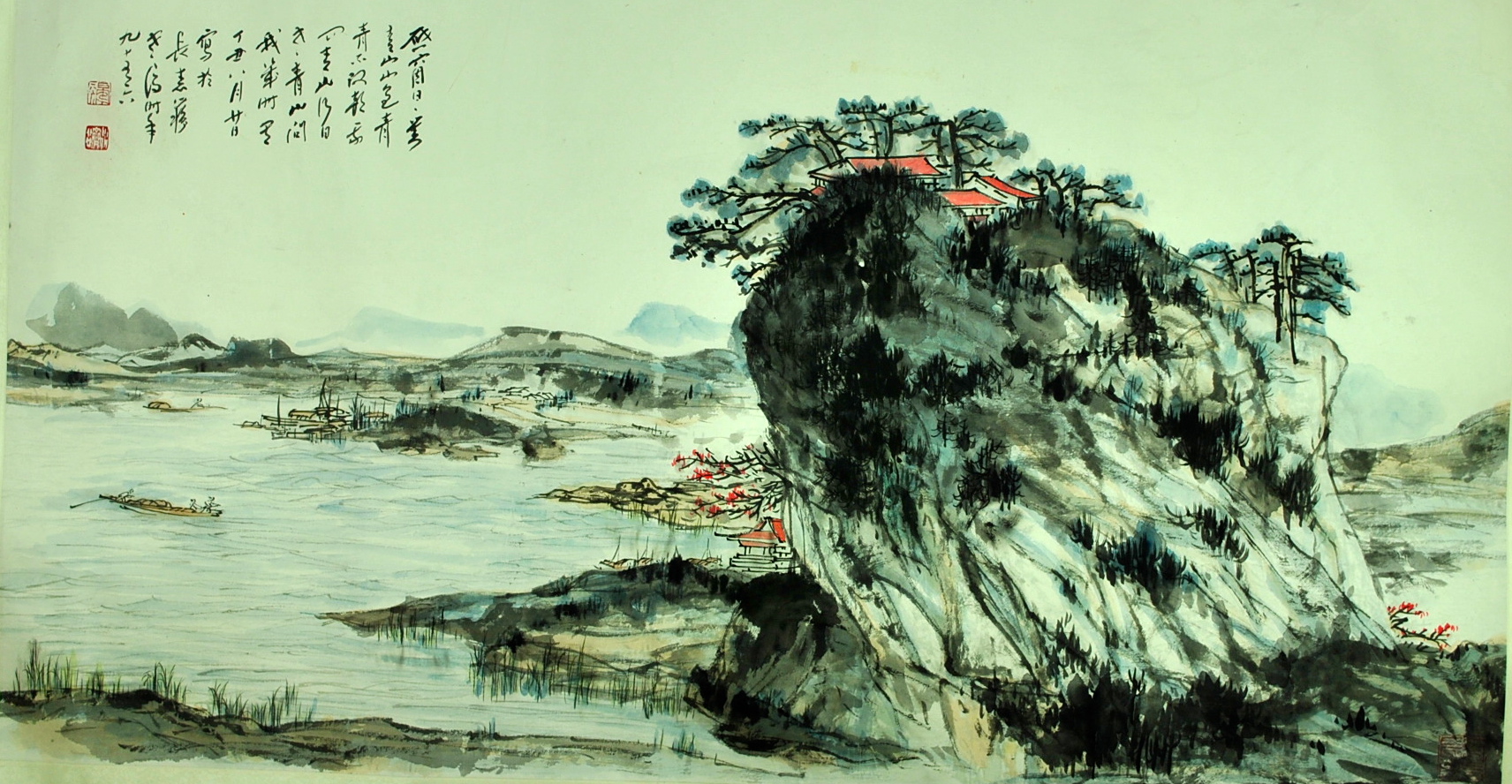 晏济元绘画作品