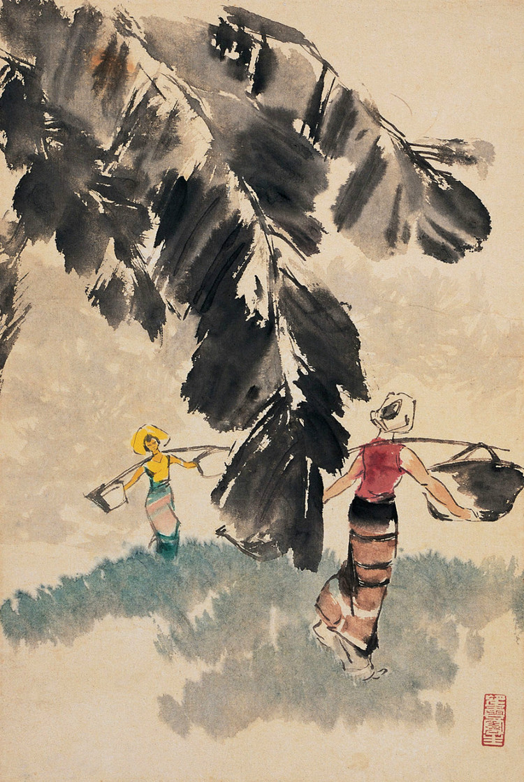 赵望云绘画作品