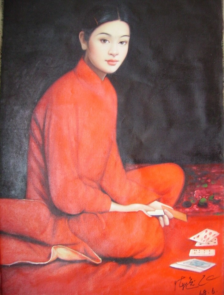 陈逸飞绘画作品