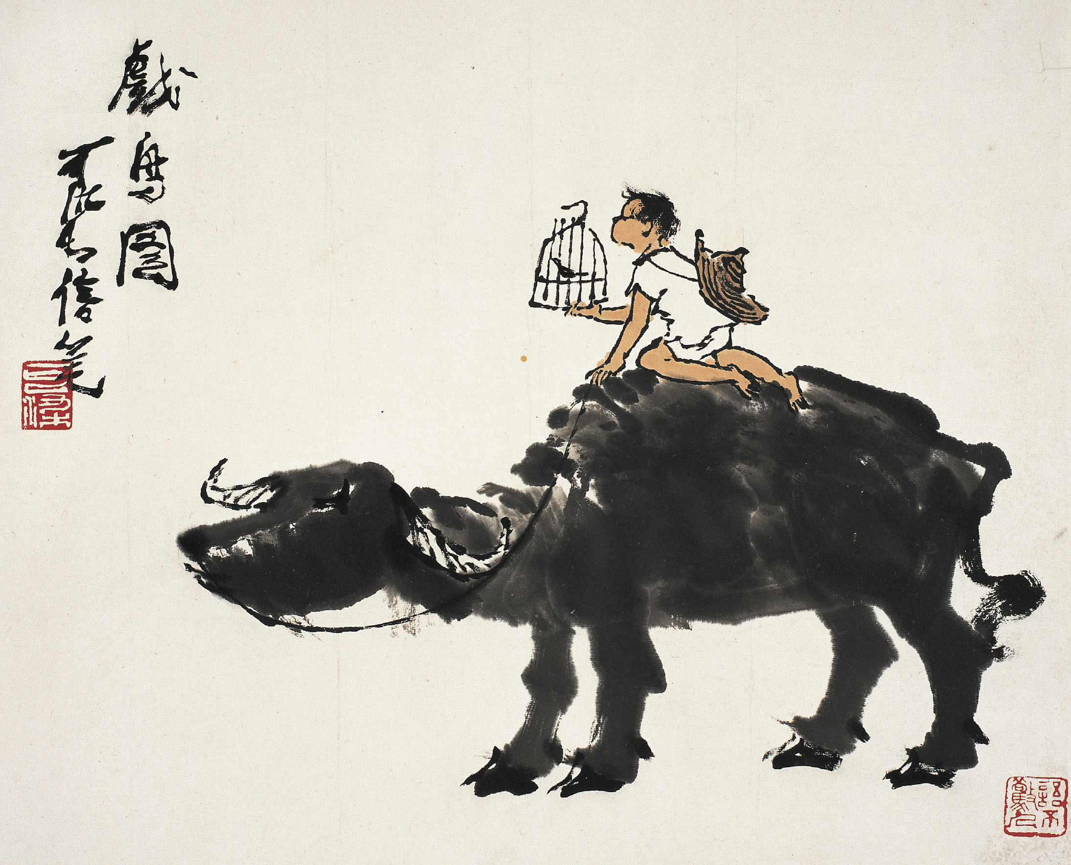 《戏鸟图》