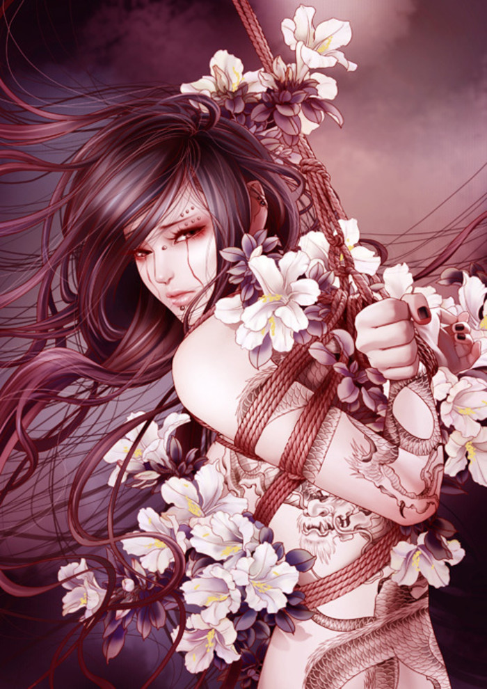 张小白插画作品