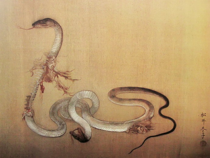 松井冬子绘画作品