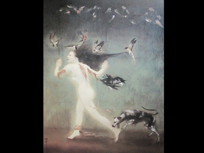 松井冬子绘画作品