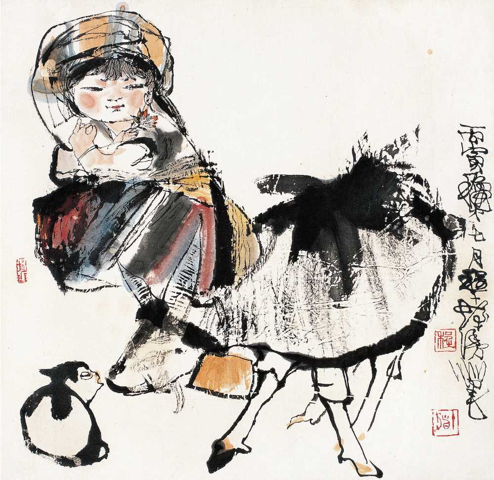 程十发绘画作品