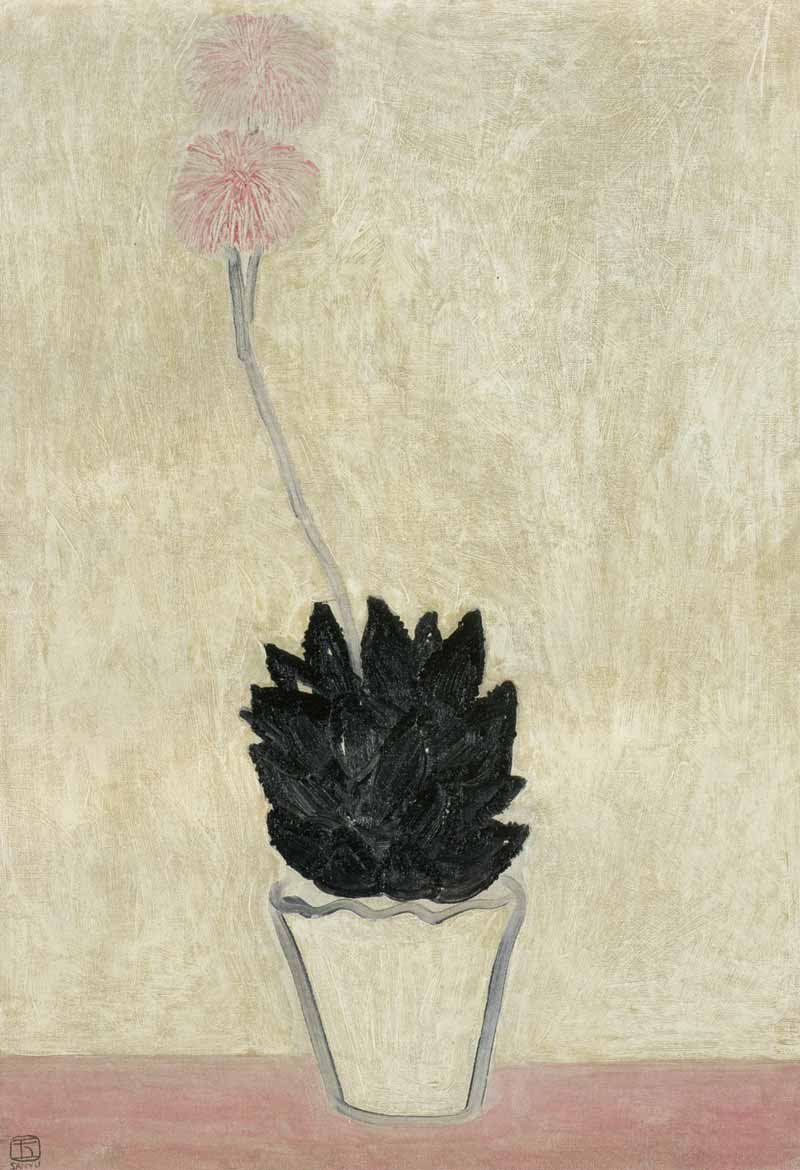 《盆花》