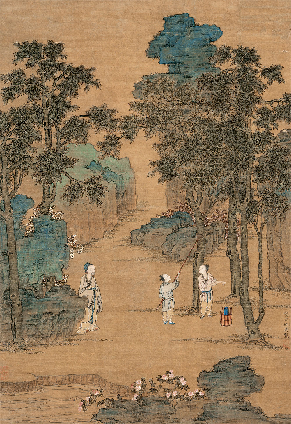 仇英绘画作品