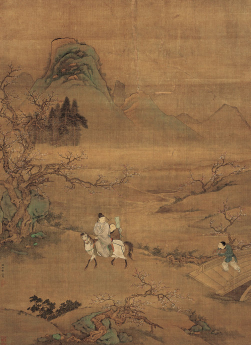仇英绘画作品