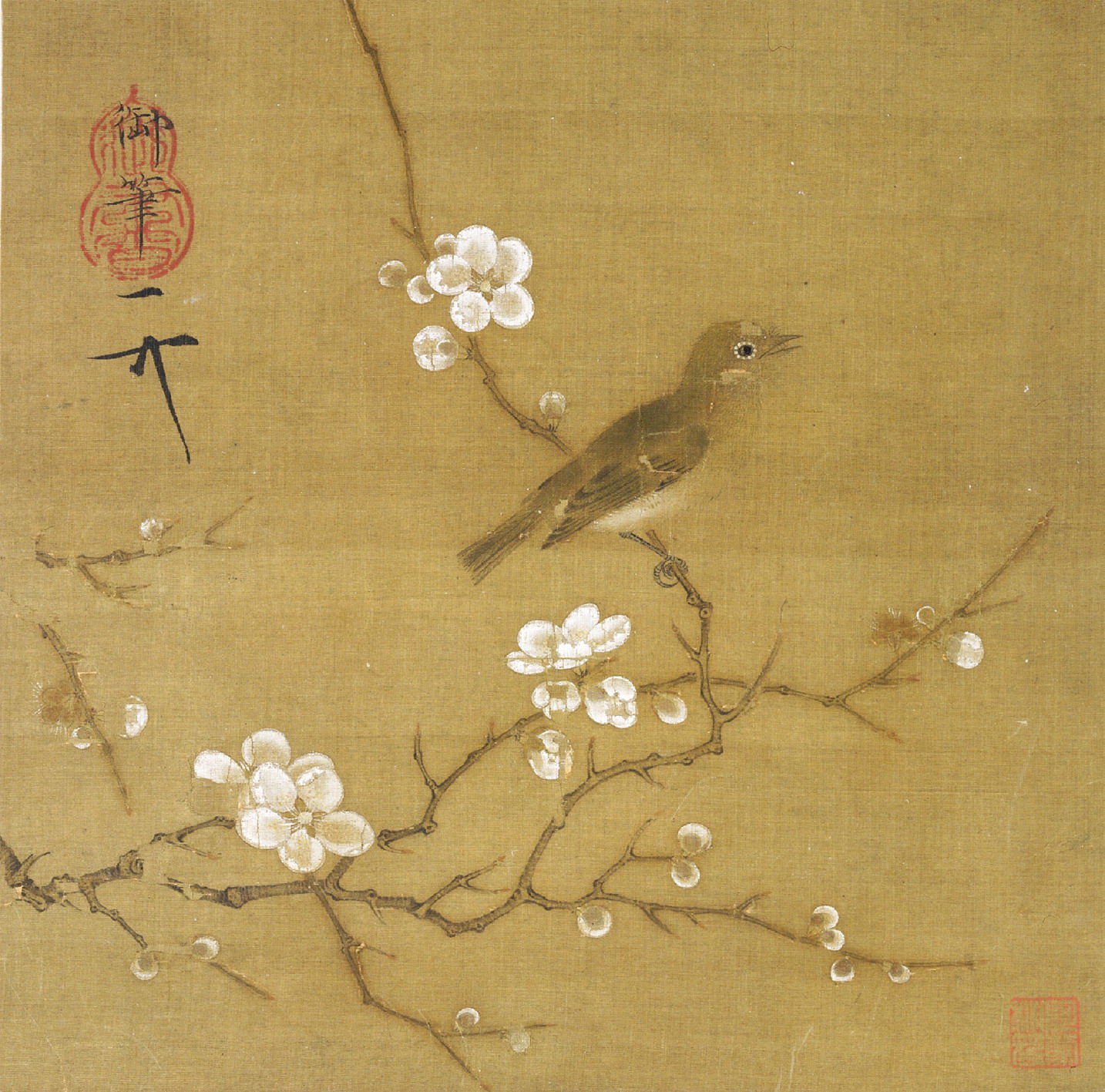 宋代花鸟国画名家_第八位皇帝宋徽宗_赵佶_ZhaoJi_全球书画名家