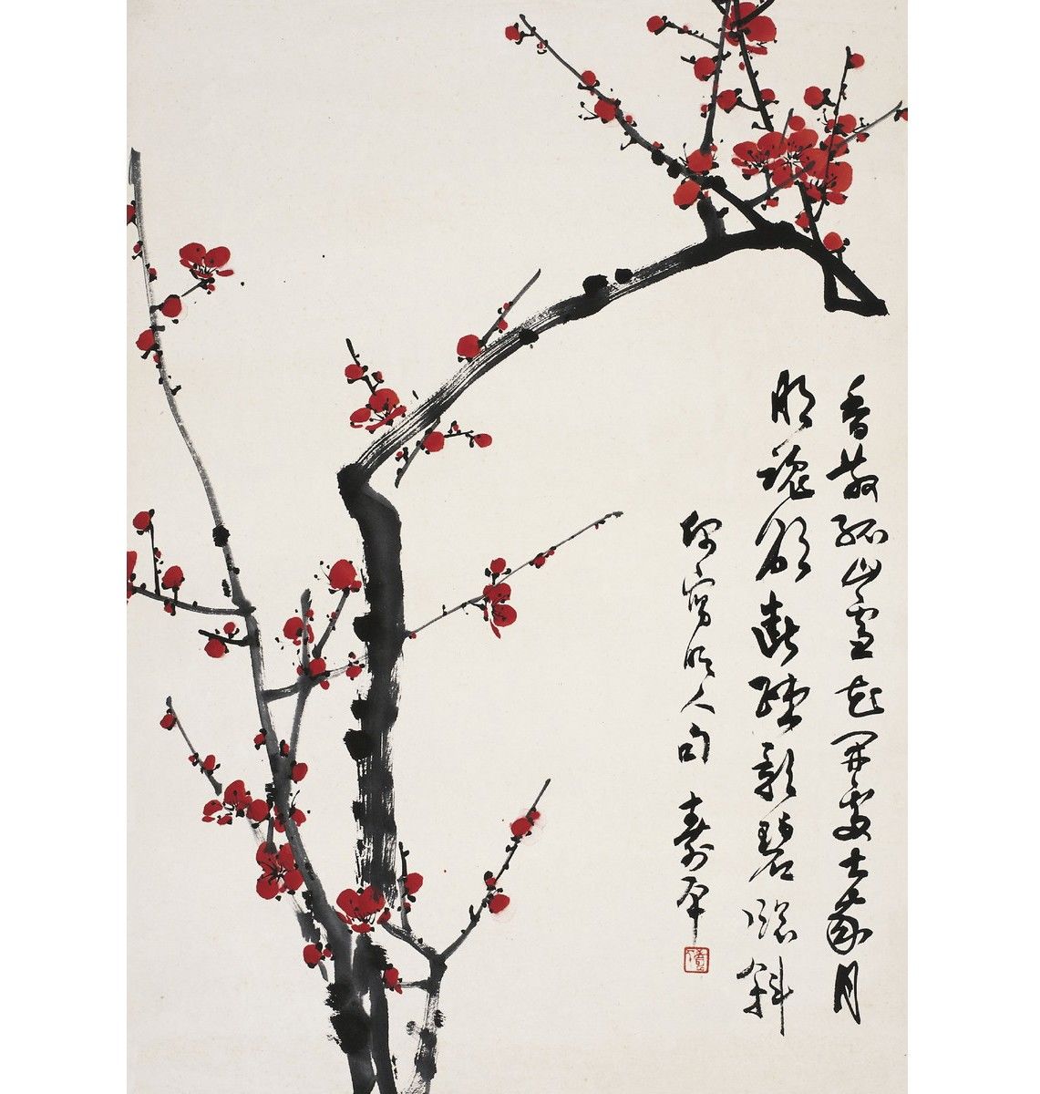 《红梅图》