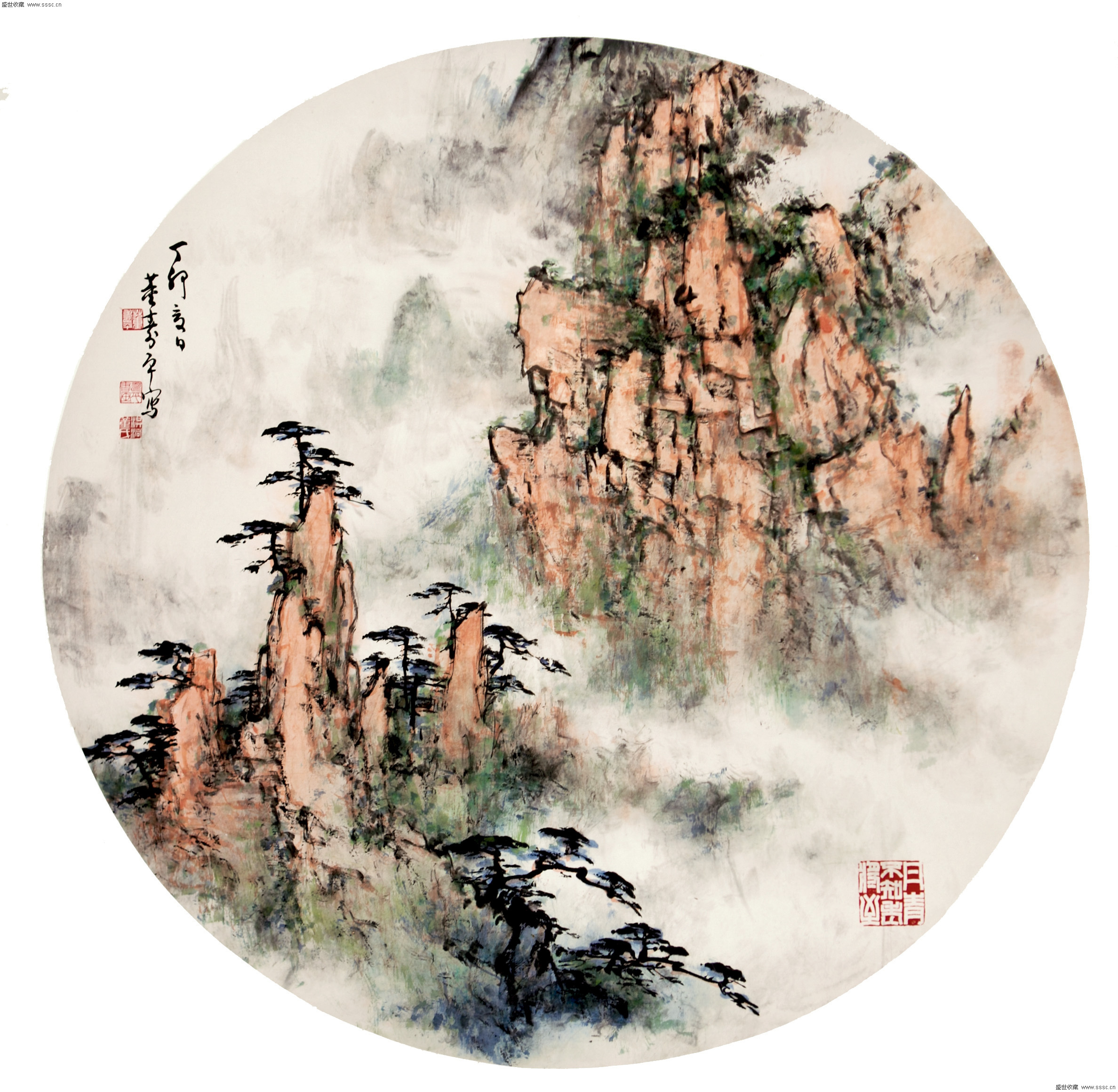 《山水镜心》