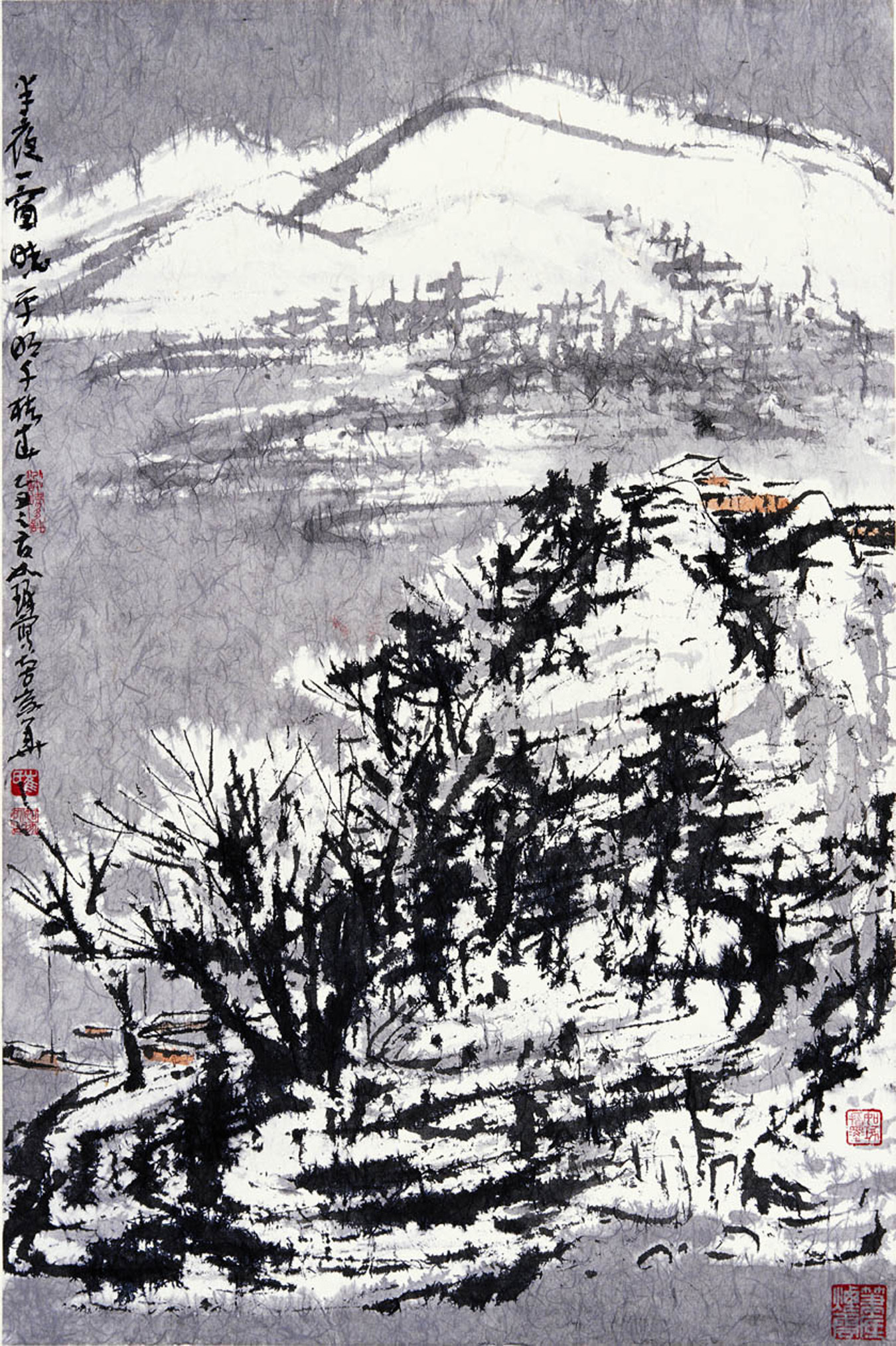 崔如琢绘画作品