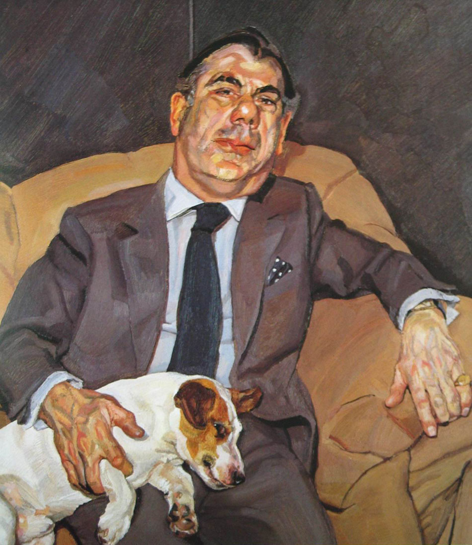 卢西安·弗洛伊德绘画作品