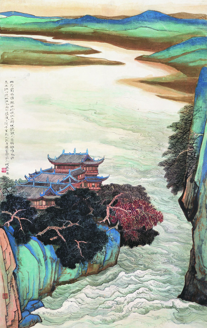 何海霞绘画作品